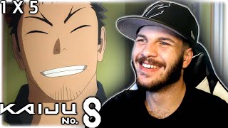 FIRST DAY ON THE JOB!!! Kaiju No. 8 1x5 "Joining Up!" REACTION!!!