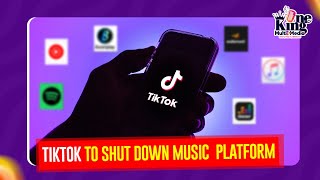 TikTok to shut down music streaming platform in November