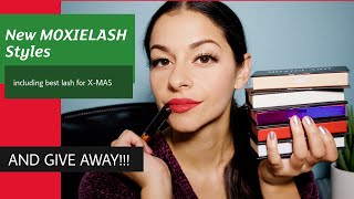 Moxielash&Giveaway: Sexylash Naughtylash Prettylash MoodyLash WorthyLash & Brown Magnetic Eyeliner.