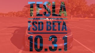 Tesla FSD Beta 10.3.1 First Drive in The  Villages