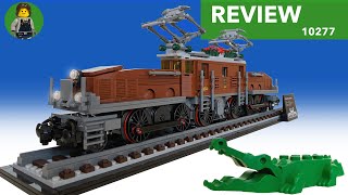 LEGO Crocodile Locomotive 10227 - Review