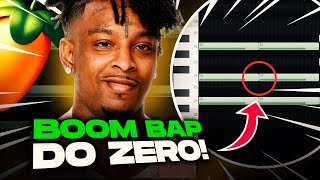 COMO FAZER UM BEAT BOOMBAP DO ZERO | FL STUDIO 21