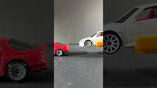 🚗💥🚙 Hot Wheels Cars Racing and Crashing #hotwheels #cars #wow #lol #funny #collector #shorts