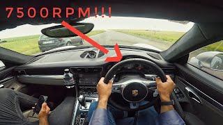 Porsche 911 991.1 Carrera 4S 3.8L FULL SOUND VIDEO - IT SOUNDS LIKE A GT3!!!