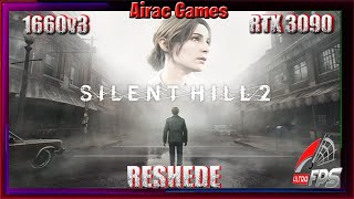 Test Silent Hill 2 Remake. RTX 3090 Xeon E5 1660V3 4900Mhz.