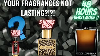 Make Your Fragrance Last All Day | Why Your Cologne Not Lasting