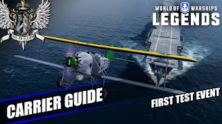 WoWS: Legends - Aircraft Carrier Guide - First Test Event