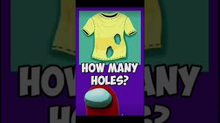 How many holes? #shorts #puzzle #viral #trending #easy #fun