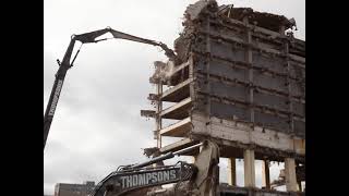 Gateshead Get Carter Car Park demolition