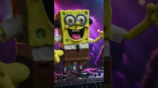 SpongeBob 🔥 #spongebob #spongebobsquarepants #dj #party #edm #dancemusic #rave #electronicmusic