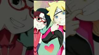 Boruto ♡ Sarada sing Wellerman #shorts Aries ♡Anime edit