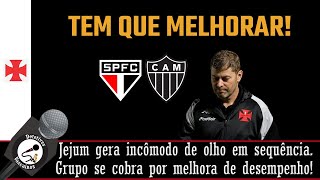 FALTA DE VITÓRIAS ECOA NO VASCO. TÉCNICO BUSCA NOVAS TENTATIVAS E SOLUÇÕES. MUDANÇAS EM PAUTA!