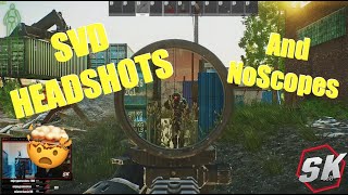 SVD Headshots and No-Scopes - Escape from Tarkov