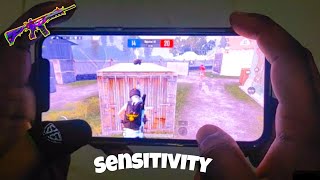 2 FINGER+NON GYRO 🔥BGMI ACCURACY HANDCAM|| BEST SENSITIVITY ZERO RECOIL