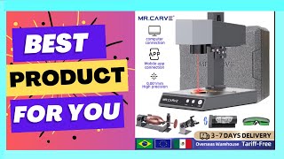 MR.CARVE Fiber Laser Marking Machine M1 Pro Laser Engraver 70x70mm Area