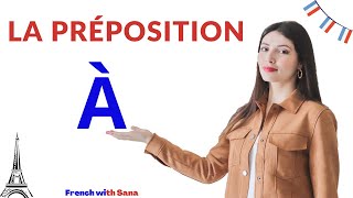 La préposition à en français - French lesson