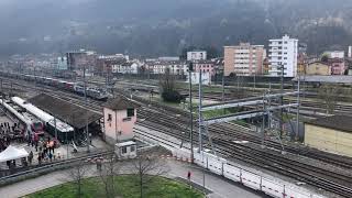 Mercione super parte da Chiasso passeggeri, ripresa dalla terrazza di un amico.