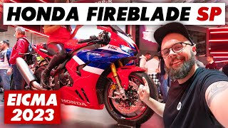 New 2024 Honda CBR1000RR-R Fireblade SP Unveiled! EICMA 2023