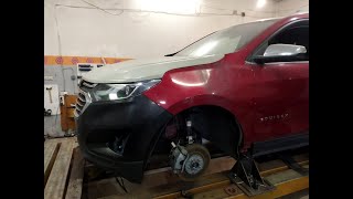 Chevrolet Equinox. Очередной заехал , немного постоял на стапеле и готово , давайте следующий)))