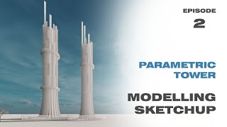 How to model skyscraper in Sketchup | Blueprint_IN