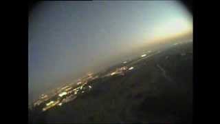 Mini Skywalker FPV at night without an OSD