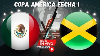 ¡Emoción sin límites! México vs. Jamaica, ¡Arranca la Copa América en vivo México vs Jamaica! ⚽🔥