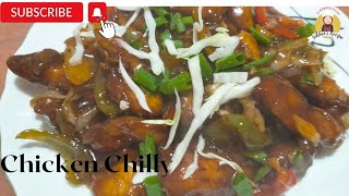 Chicken Chilly Recipe|Homemade Chicken Chilly|Restaurants Style|@nikhatrecipes