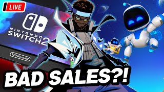 🔴 LIVE! - BAD Astro Bot Sales?! Square Enix Doubles Down on AAA Multiplatform, Switch 2 BC + Q&A!