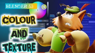 blender color and texture । blender tutorial 53