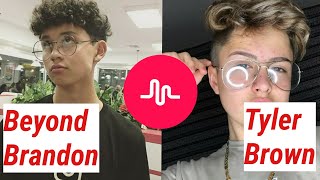 TYLER BROWN vs. BEYONDBRANDON Musical.ly Compilation