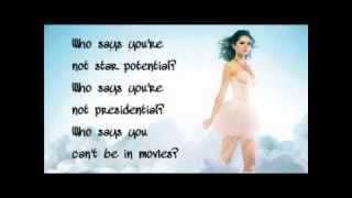 Selena Gomez   'Who Says' With Lyrics On Screen New Single 2011