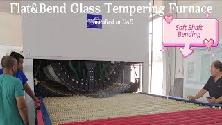 Bending Glass Tempering Furnace,Soft Shaft Bent Glass Tempering Oven ,Curve Tempered Glass Machine