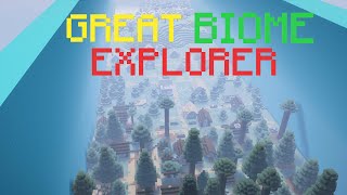 Just follow the trees! Great Biome Explorer | Minecraft map