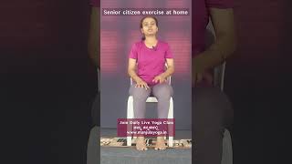 Senior Citizen Home Exercises: Boost Mobility & Strength with Simple Routines in Kannada #shorts