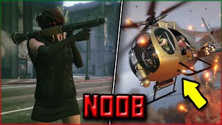 NOBECZEK LATA BUZZARDEM - GTA ONLINE