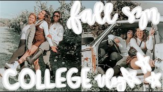 FALL ACTIVITIES COLLEGE VLOG: pumpkin pies, apple picking, and chaotic energy