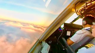 VR 360 Takeoff Cockpit View MD11