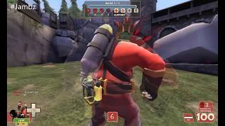 TF2 : MvM New Meta - 4 pyro in Botbash with Dragon Fury