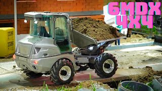 Lesu / GLKU Mini Dumper 6MDX 4X4 1/14 - First Run and having Fun @ Modellbautage 2022 - Part 2