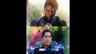 Black Panther Vs Xu Wenwu And Iron Man Vs Dceu Flash | #Shorts #marvel #dceu