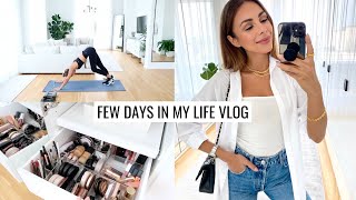 VLOG | My Updated Workout Routine & New Office Closet and Organizing | Annie Jaffrey