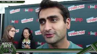 XFN Interviews: Kumail Nanjiani @ The X-Files NYCC 2015 Premiere