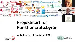 Projektstart för Funktionsrättsbyrån