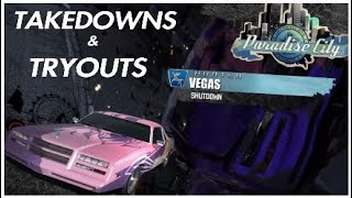 TAKEDOWNS & TRYOUTS - Hunter Vegas - Burnout Paradise