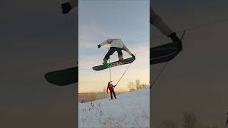 Snowboarding in fucking Russia