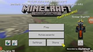 Minecraft PE Alpha Build 1!