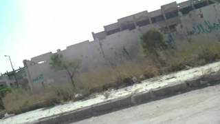 حمص 18-9-2012 حال تجمع للمدارس لحي باباعمرو والانشاءات