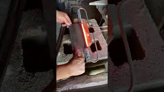 Induksi induction heater pandai besi sepuh pisau