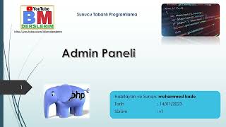 6 - Admin Paneli