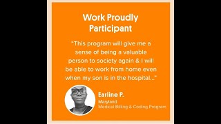 Meet Earline ~ A Work Proudly Participant